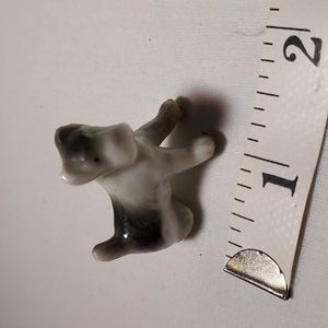 Vintage Scottie Dog Japan Ceramic Figurine Mini